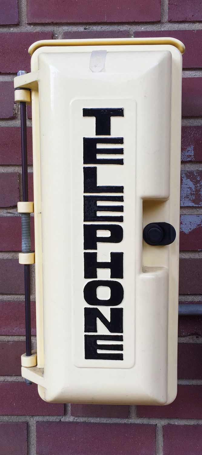Telephone box, Philadelphia, PA