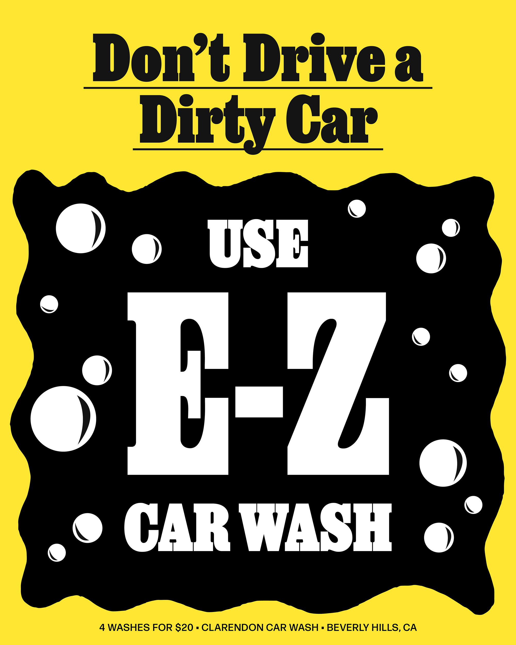Don’t Drive a Dirty Car; Use E-Z Car Wash