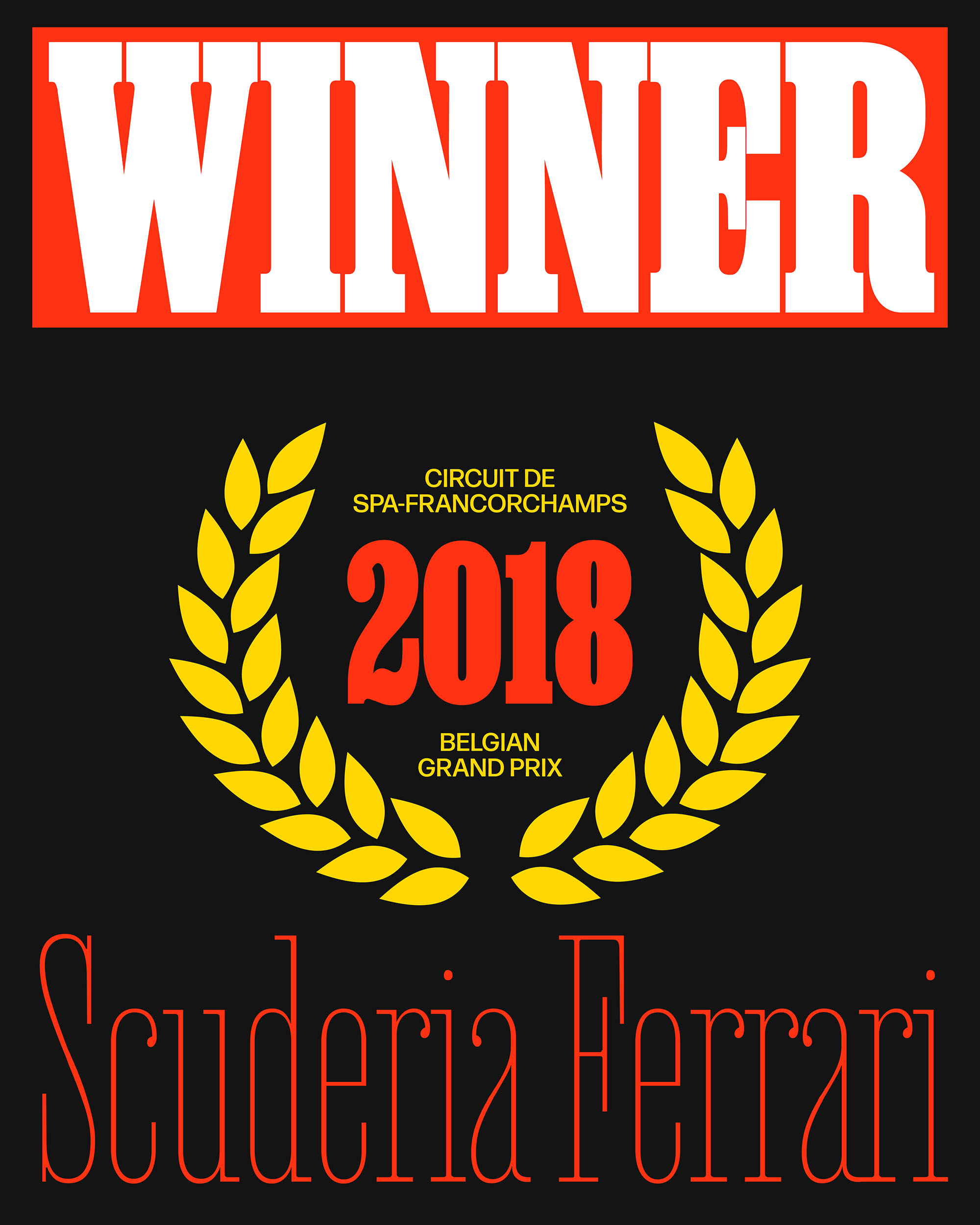 Winner; Scuderia Ferrari