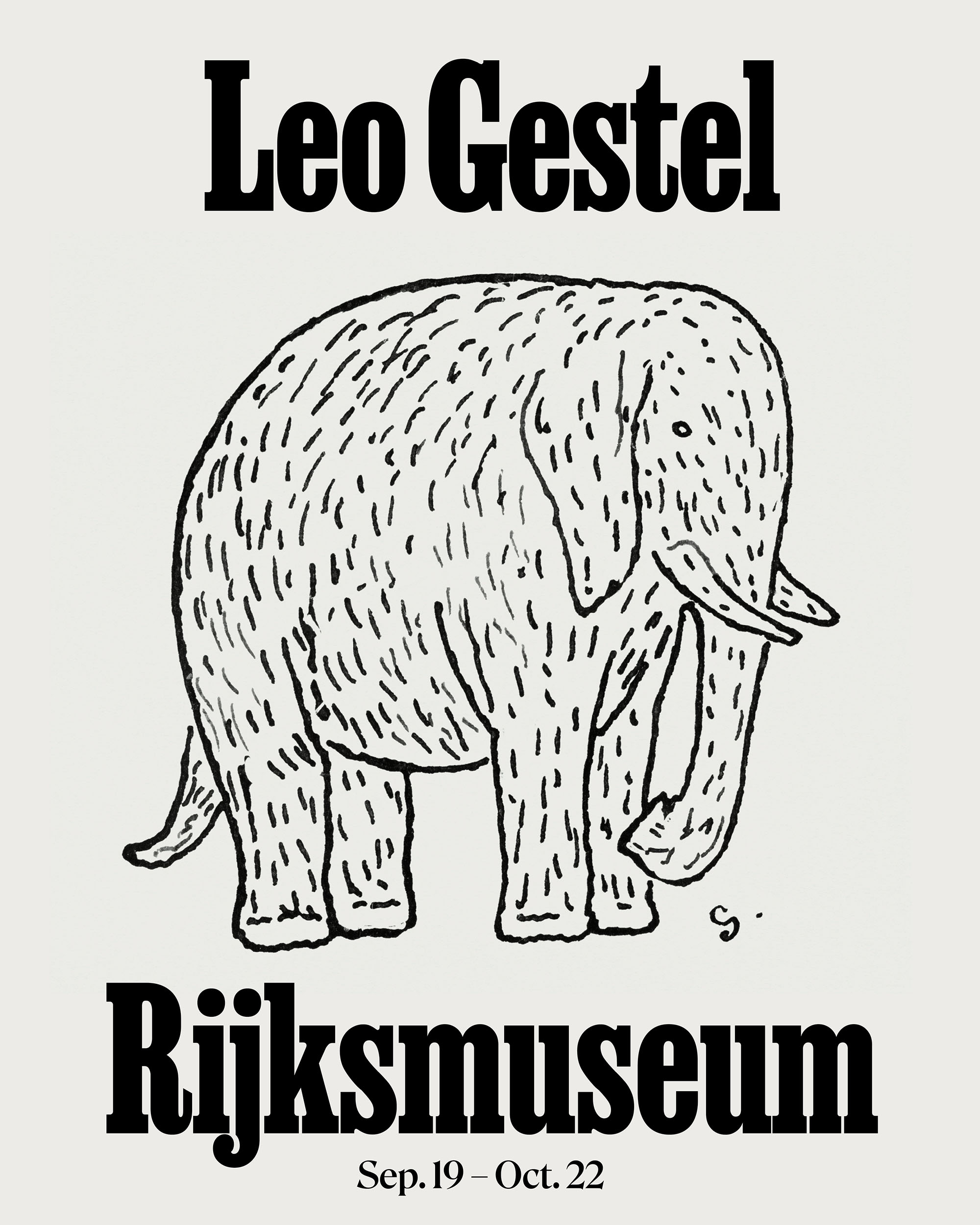Leo Gestel Rijksmuseum; Sep. 19 – Oct 22