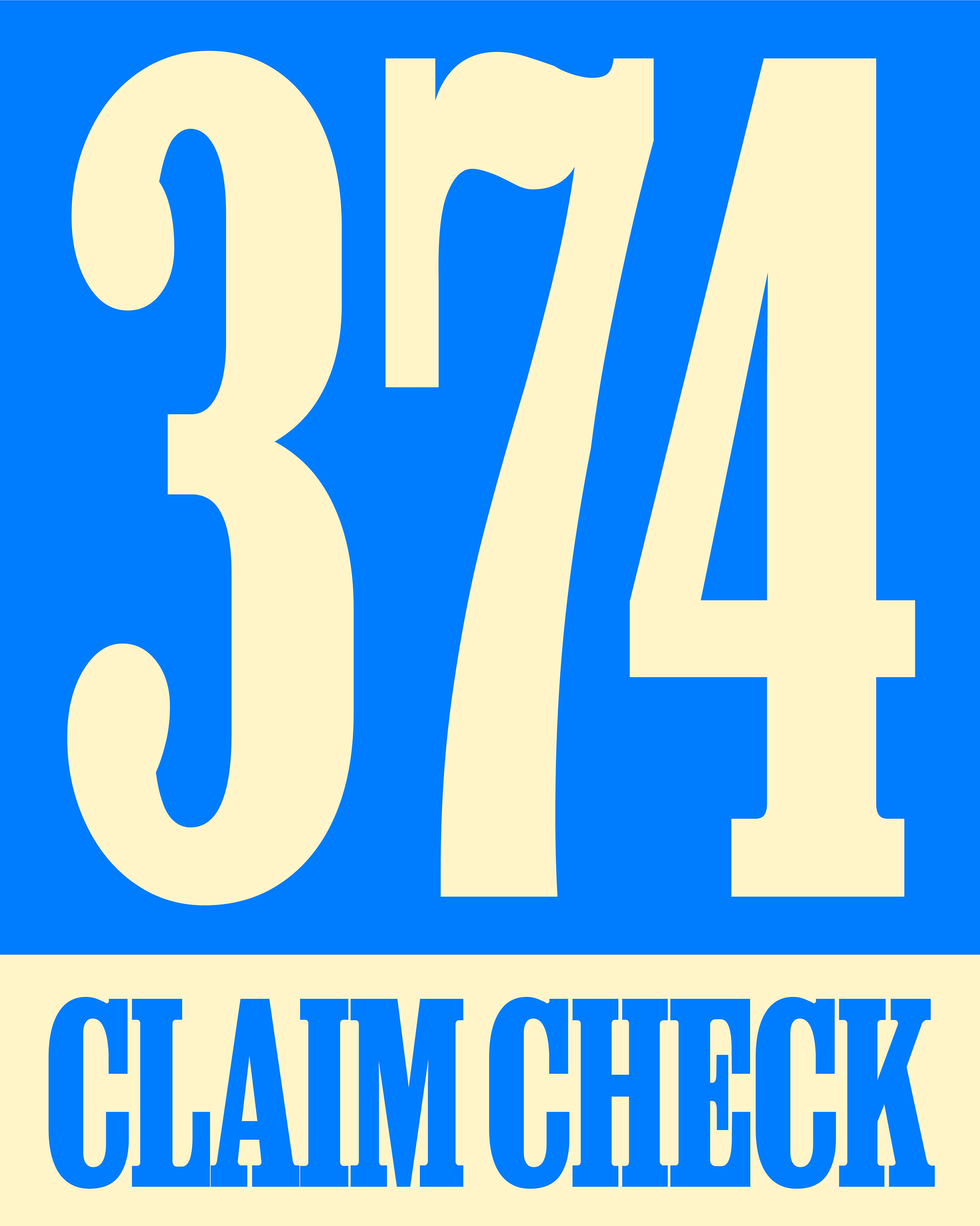 374 Claim Check
