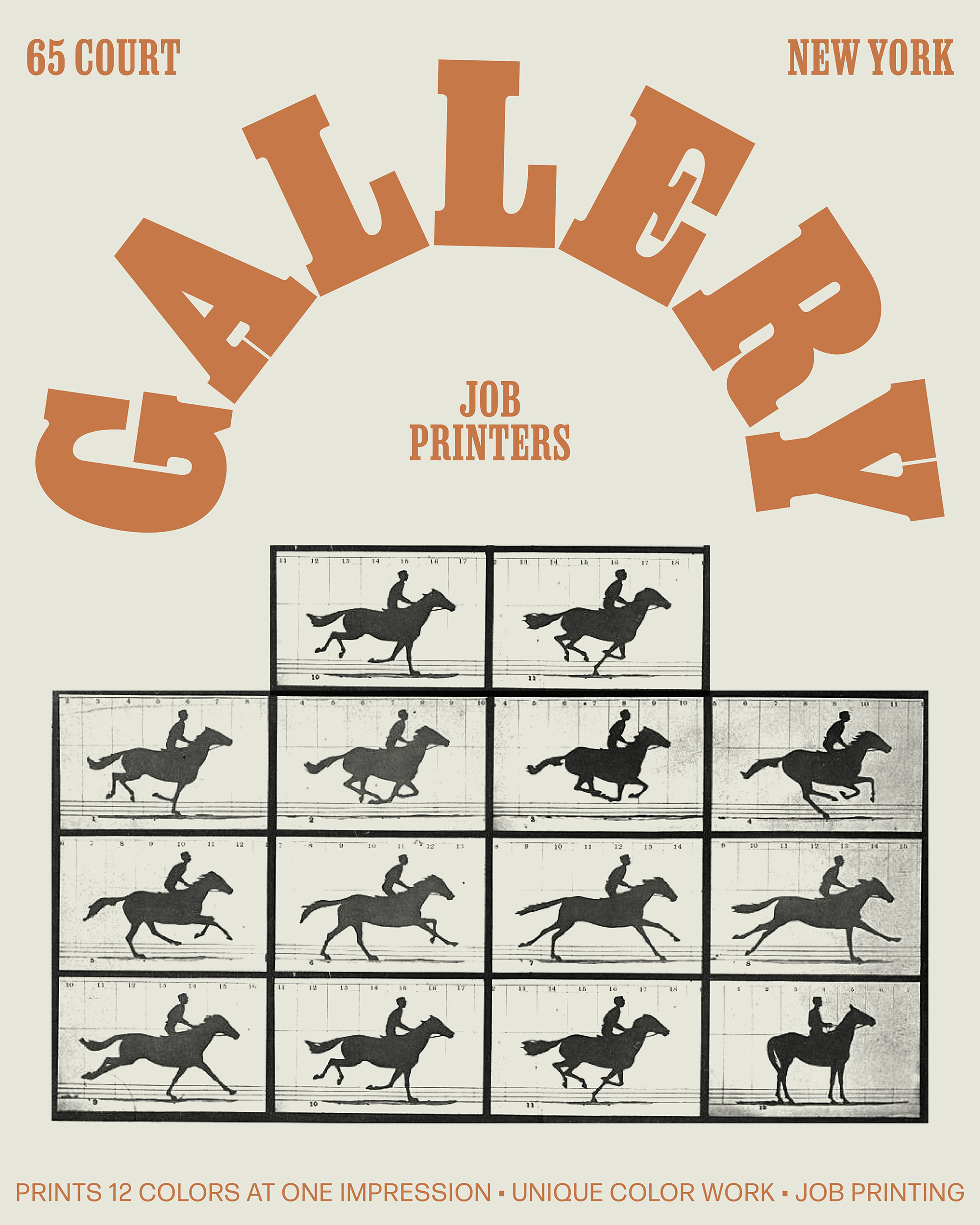 Gallery Job Printers; 65 Court New York