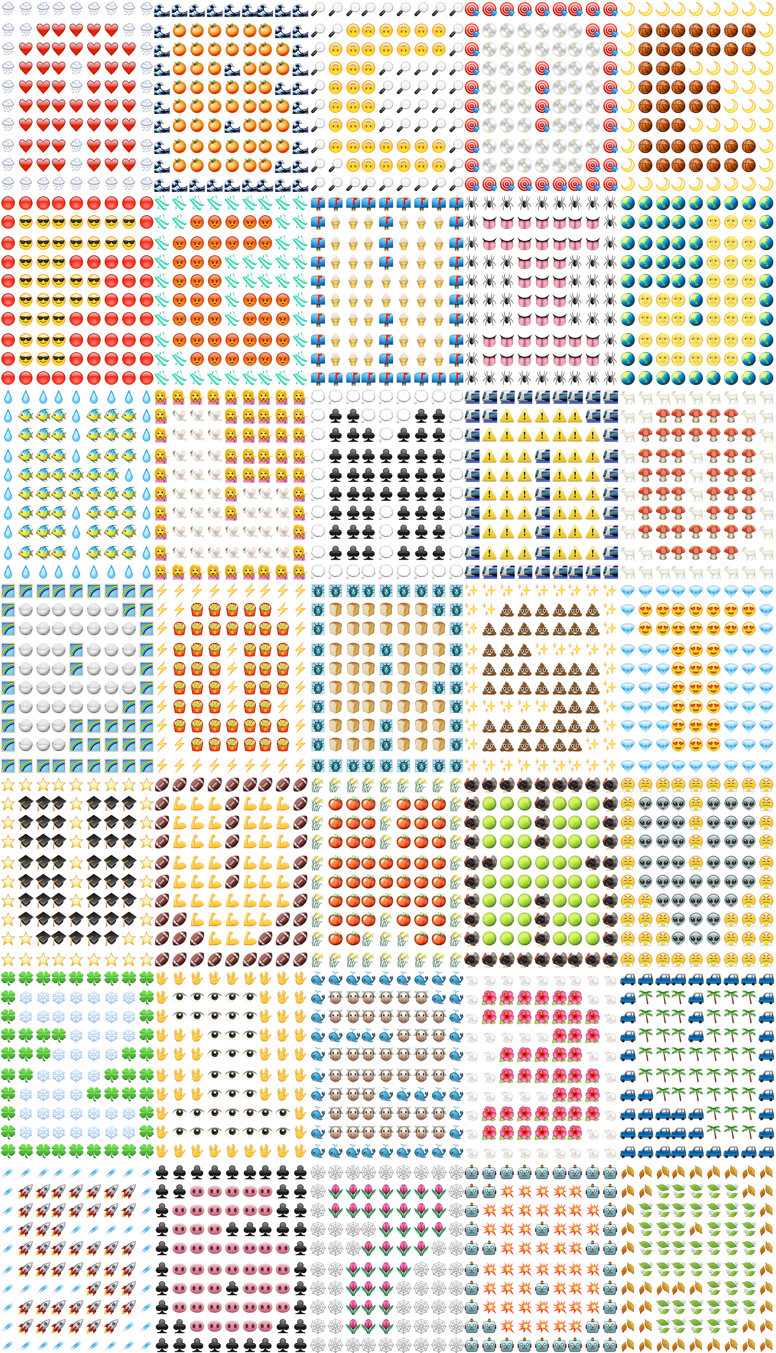 Bungee Emoji Alphabet