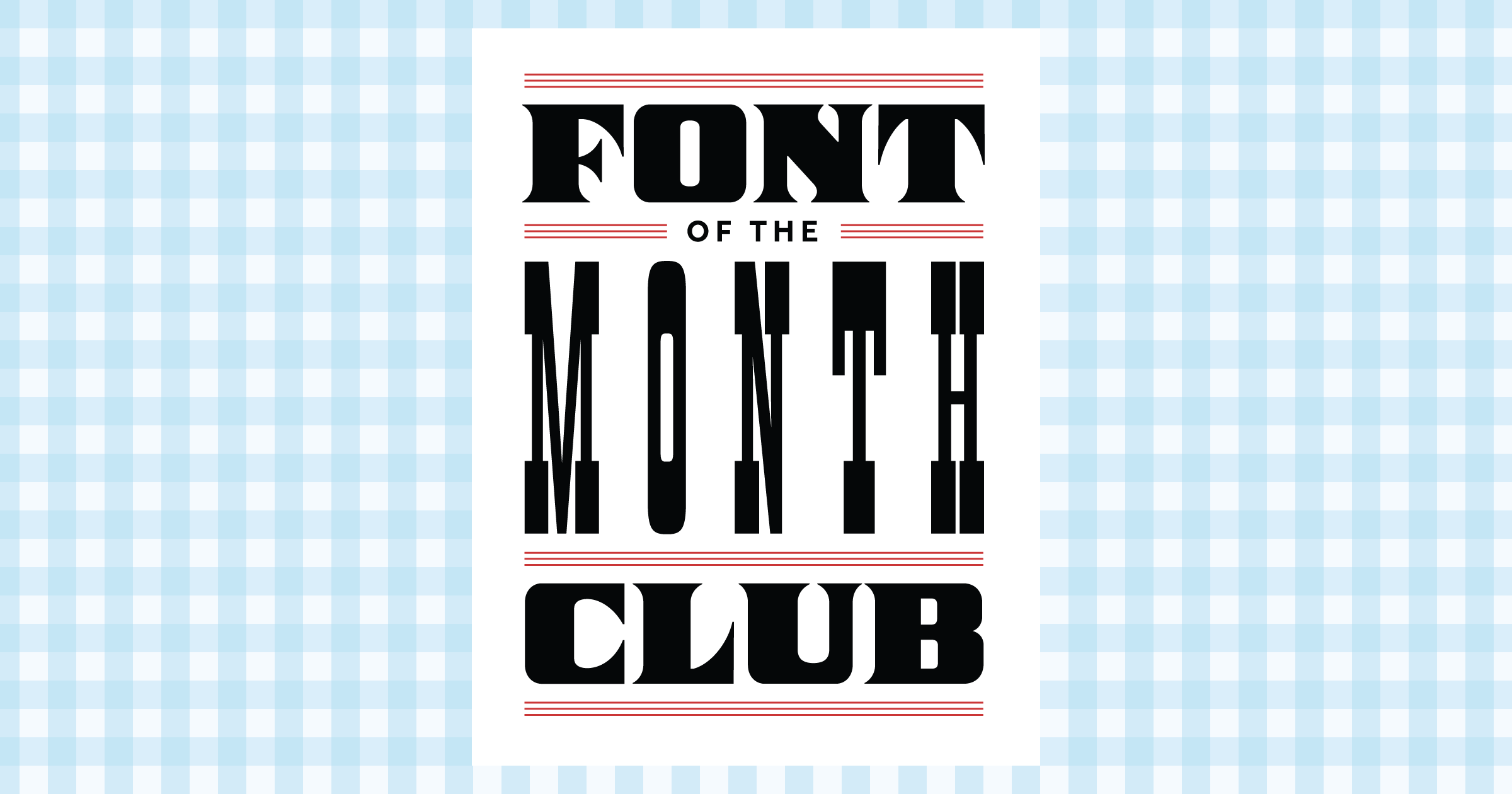 Font of the Month Club image