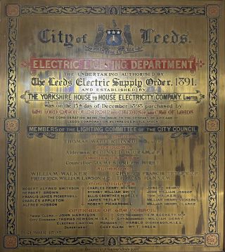 Leeds plaque 2000