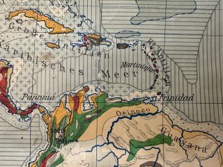 Lithographer map south america 2000