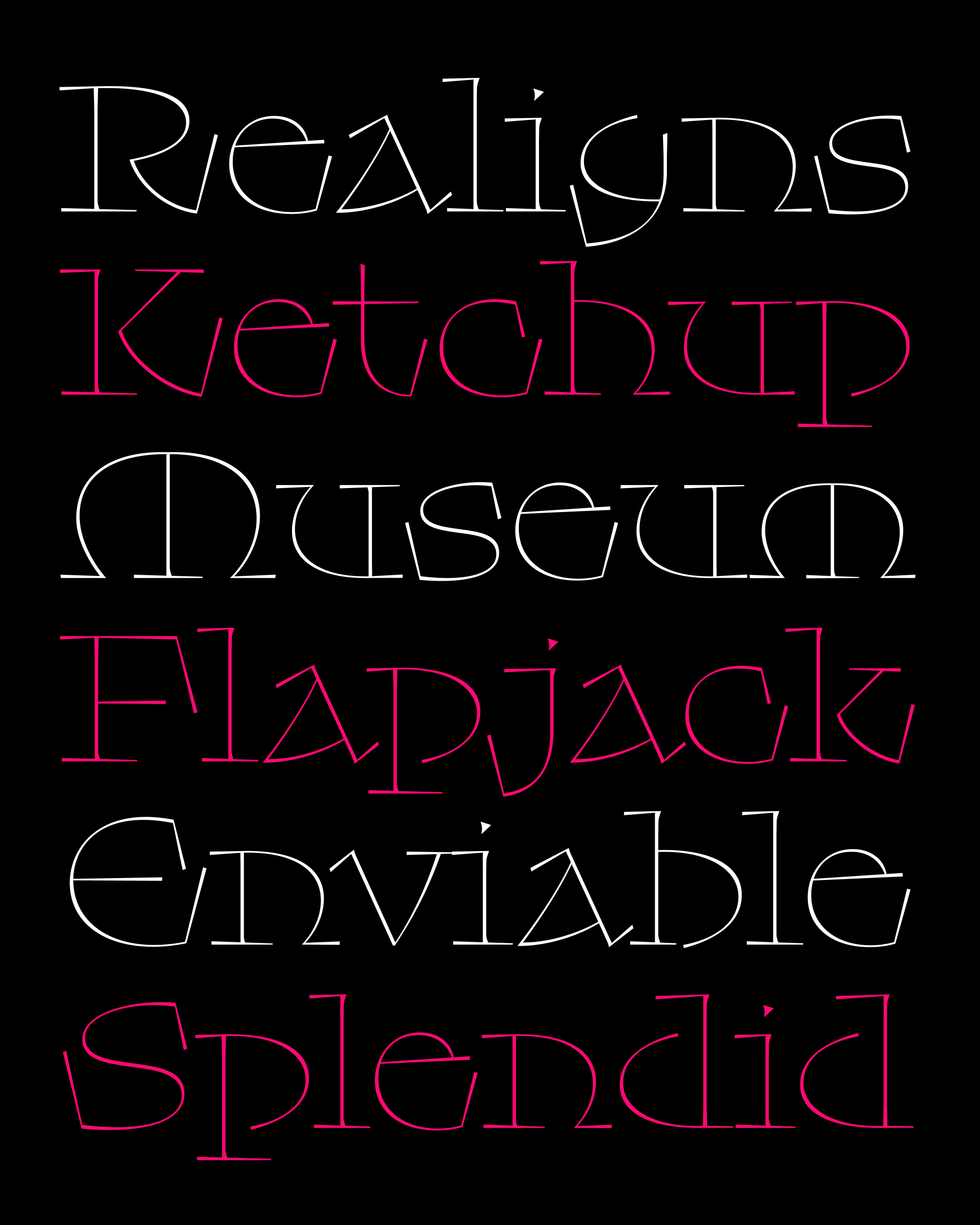 Light Unciale Font