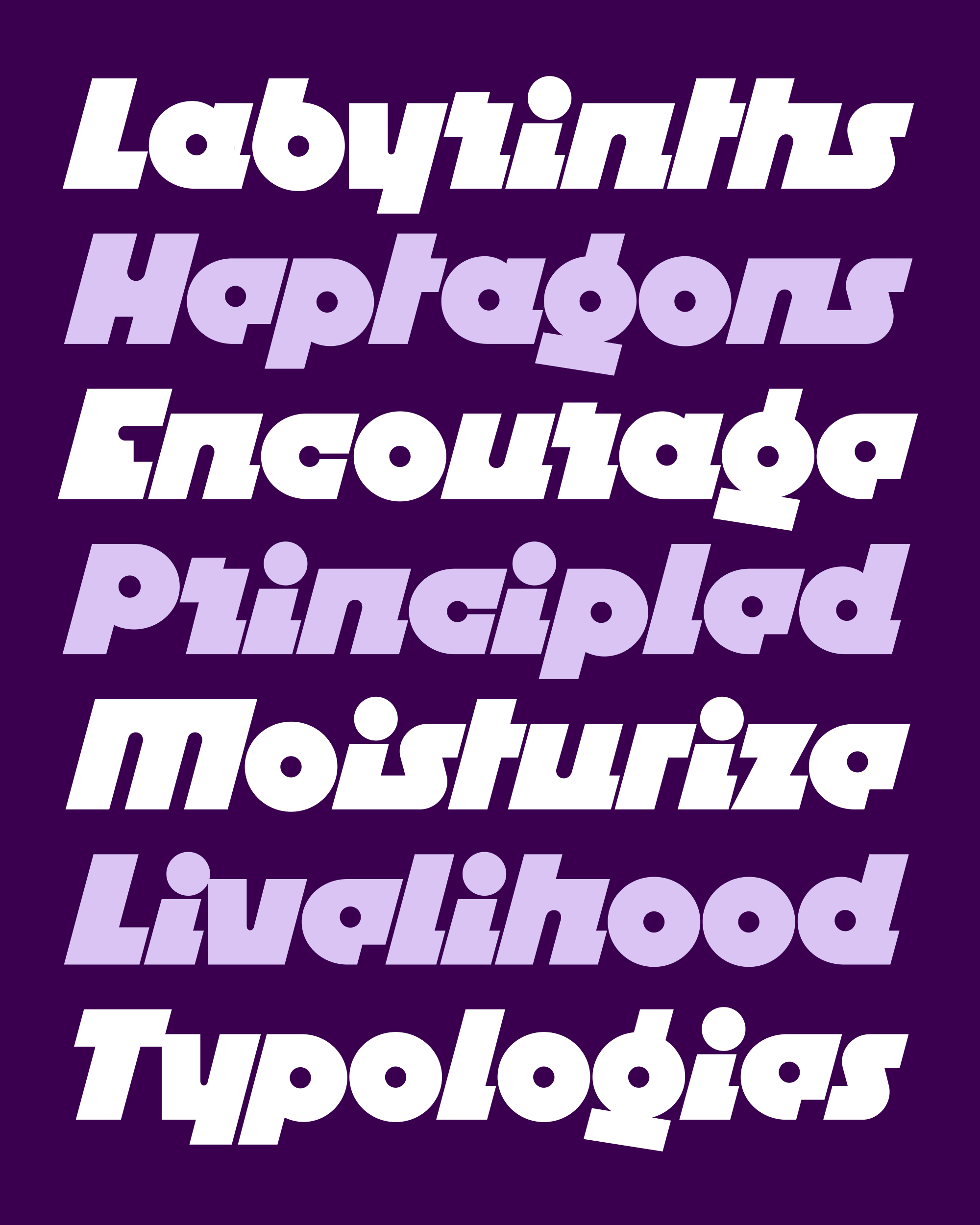 Megazoid italic lc 2000