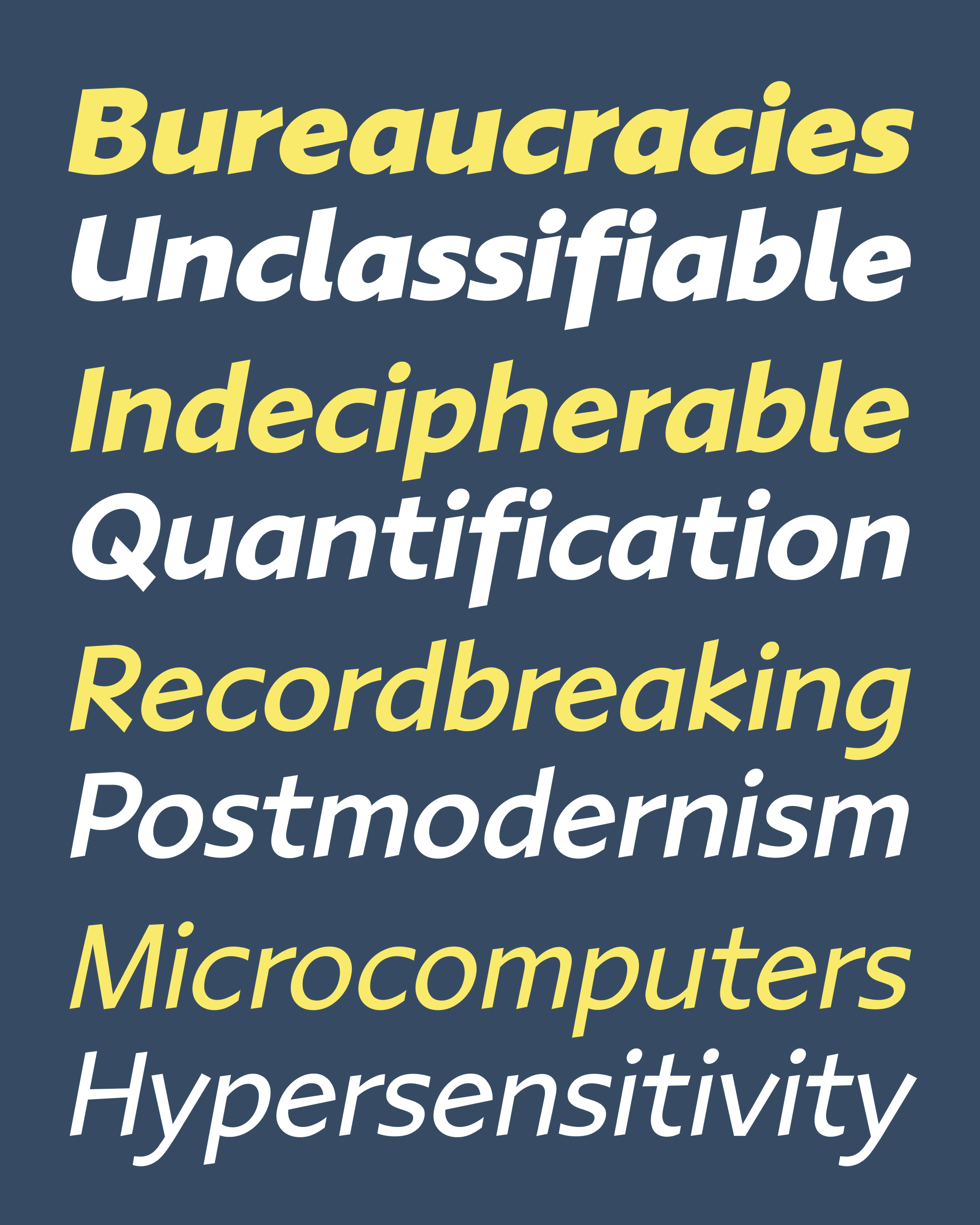 Ottavio ulc italics