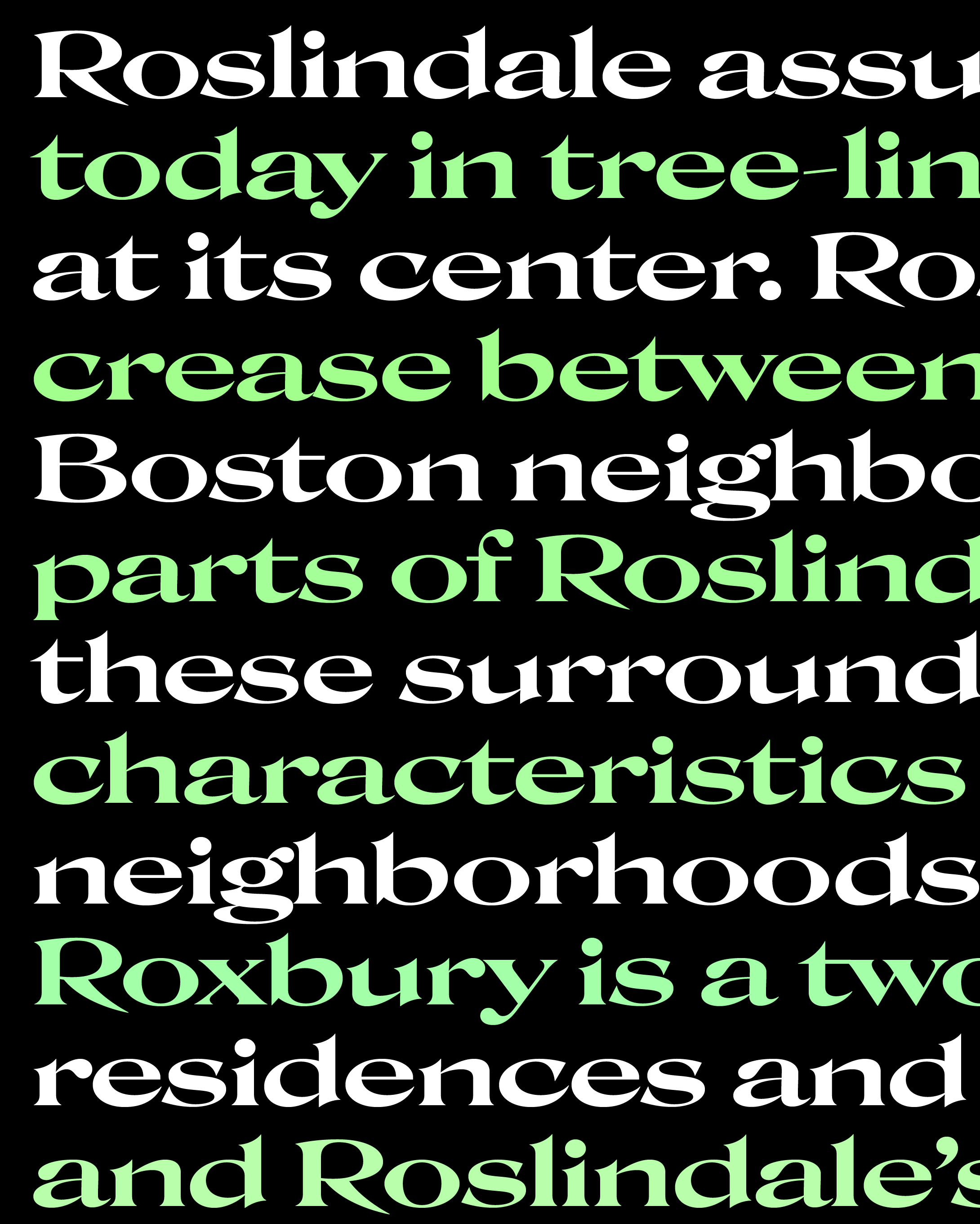 Roslindale extended text 2x