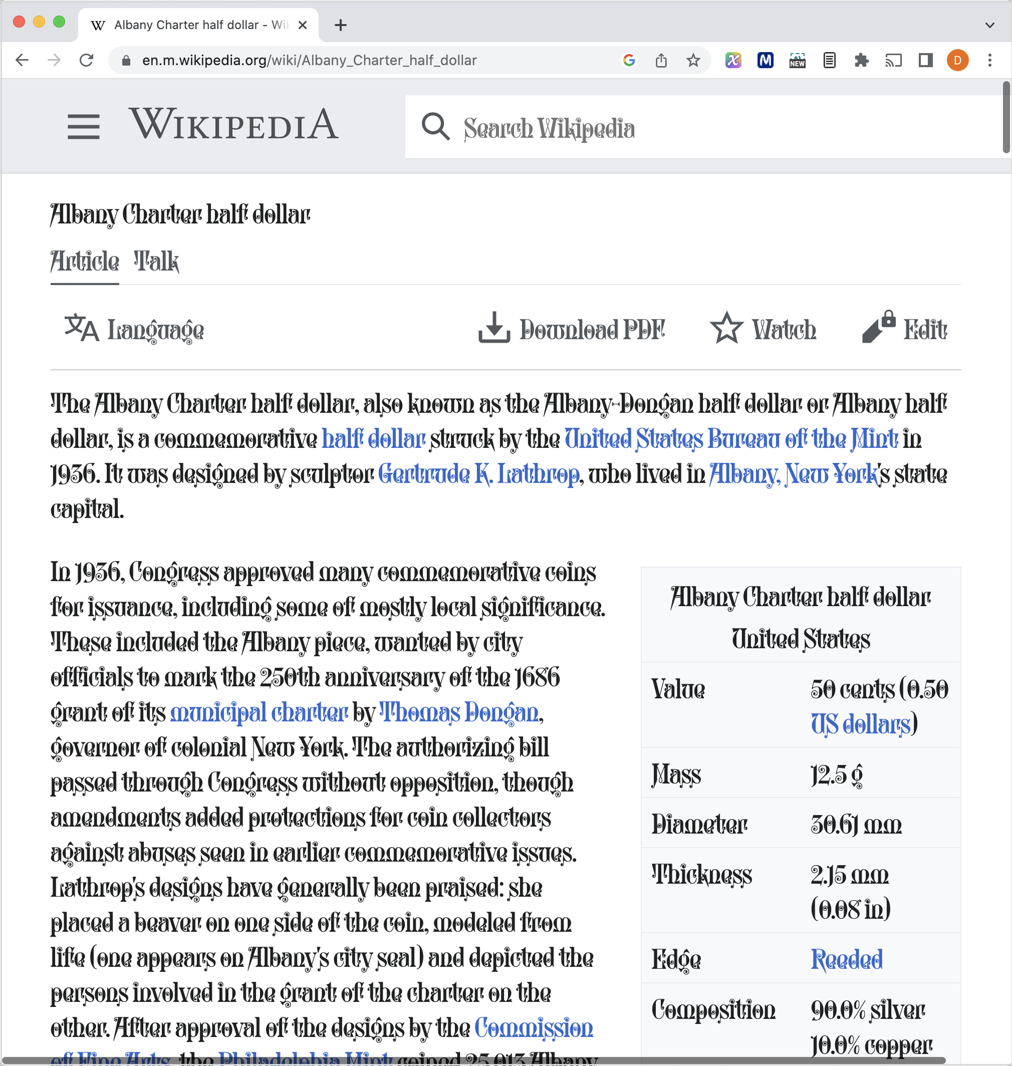 Wiki glyptic web